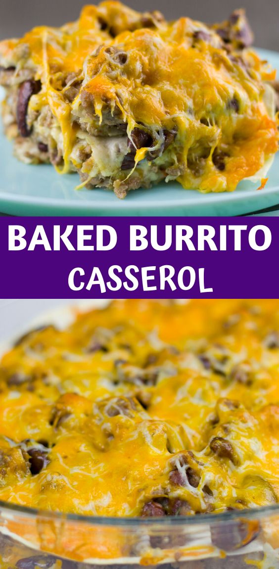 Easy Baked Burrito Casserole Video Recipe