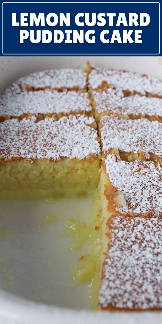 Lemon Custard Pudding Cake L Desserts Recipe