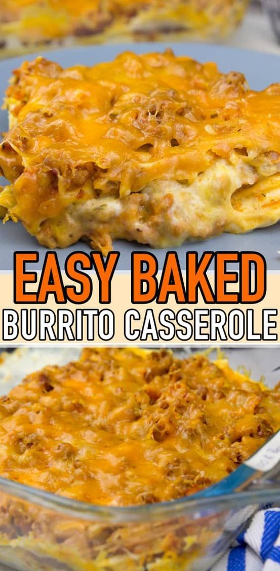 Easy Baked Burrito Casserole + {Video Recipe}