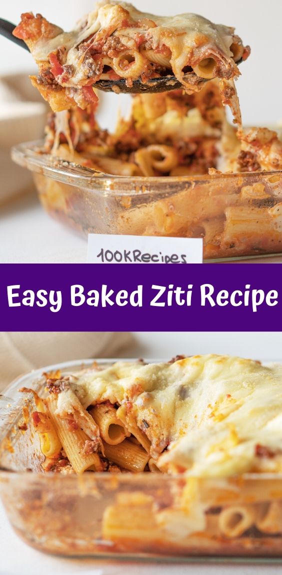 Easy Baked Ziti Recipe