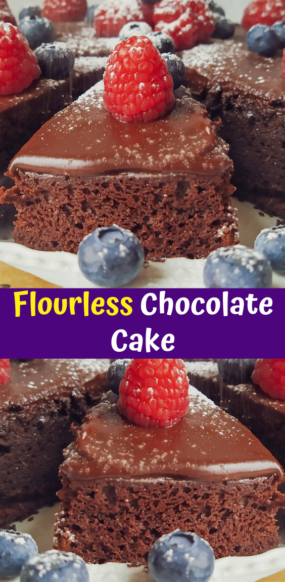 BEST FLOURLESS CHOCOLATE CAKE