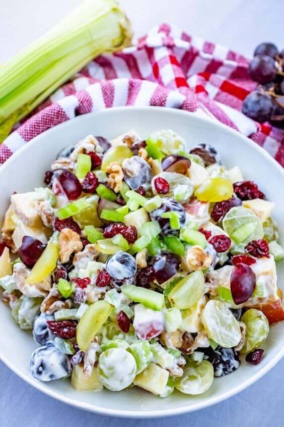 Healthier Waldorf Salad Recipe - How to Make it...