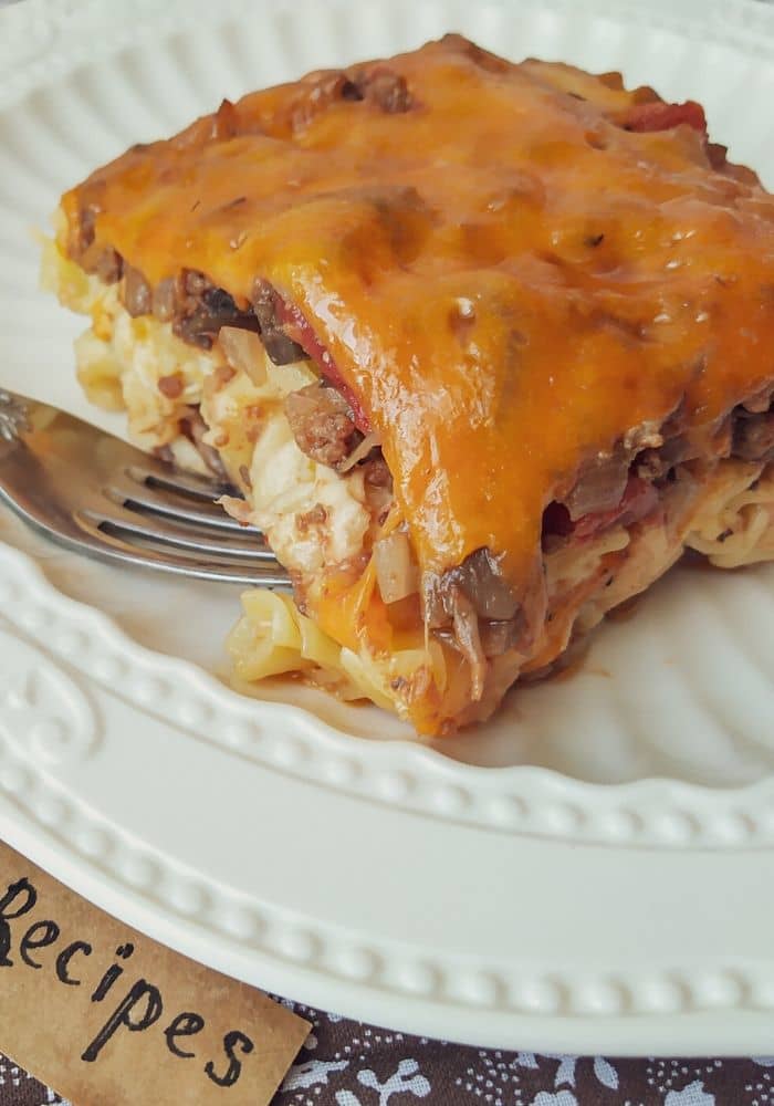 Johnny Marzetti Casserole – (Ground Beef Casserole Recipe)