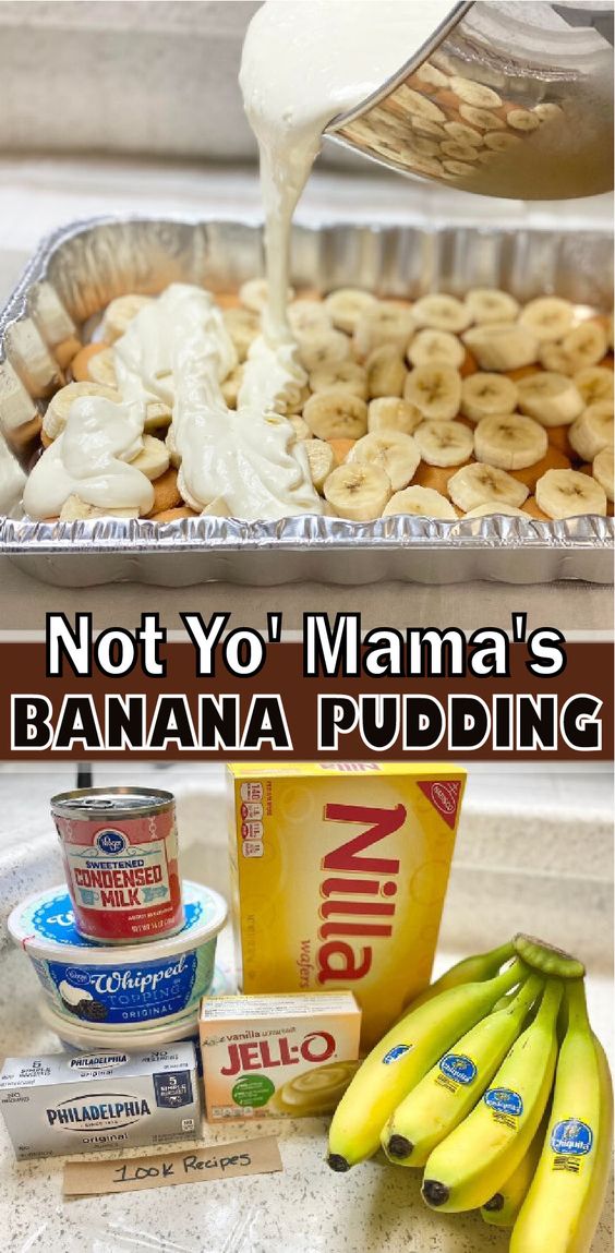 Not Yo Mama's Banana Pudding