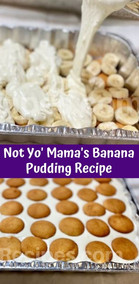 Not Yo Mama\'s Banana Pudding