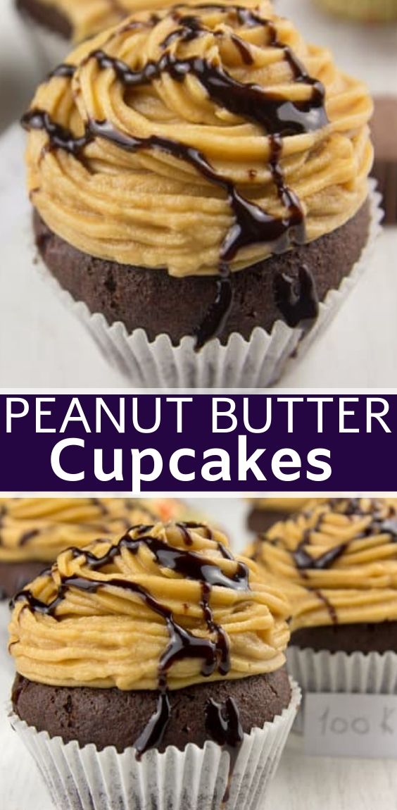 Reese’s Peanut Butter Cupcakes Recipe!