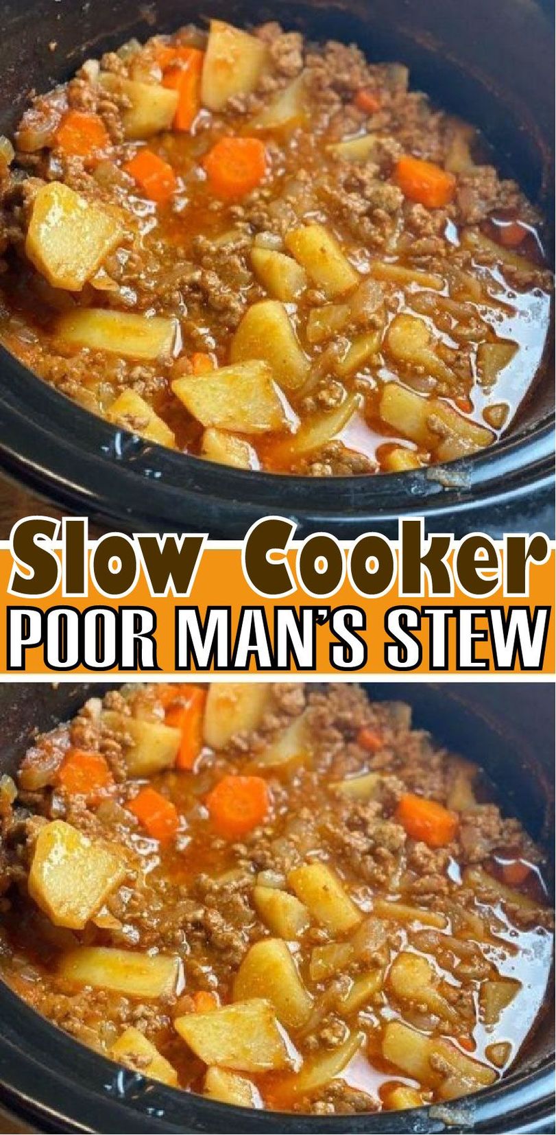 Slow Cooker Poor Man’s Stew