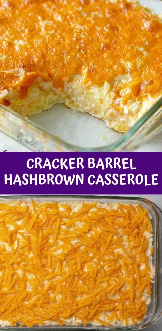 The Real Cracker Barrel™ Hashbrown Casserole Recipe (Copycat)