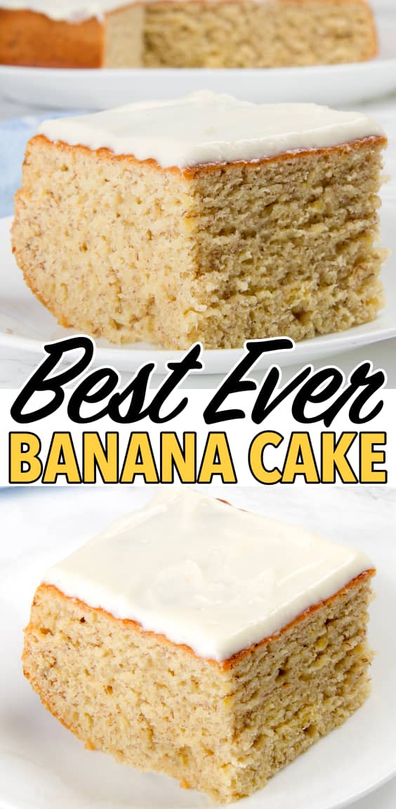 Easy Banana Cake Recipe