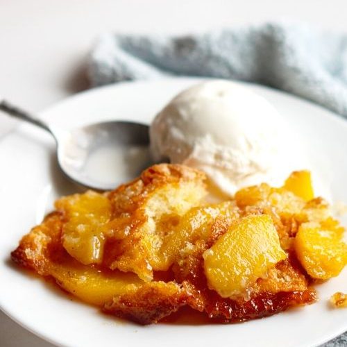 Easy Peach Cobbler Recipe 