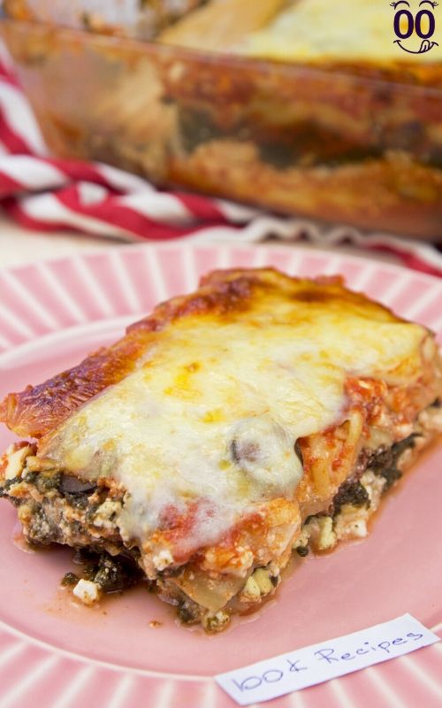 Overnight Mediterranean Lasagna Recipe - {Best Lasagna Recipe]