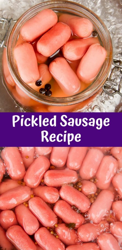 Pickled Sausage Recipe L ® {100krecipes}