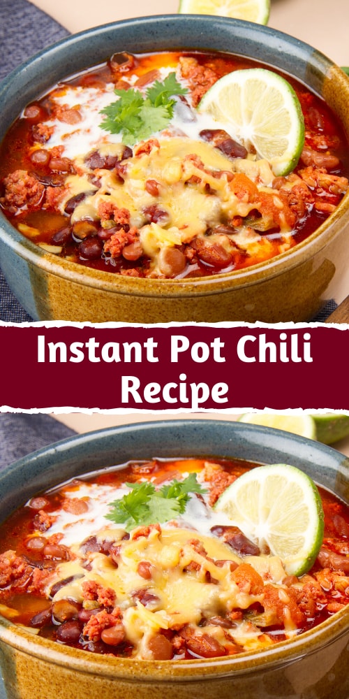 Award Winning Instant Pot Chili Recipe