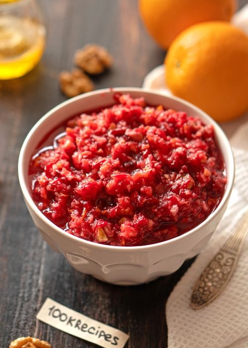 easy cranberry relish recipe