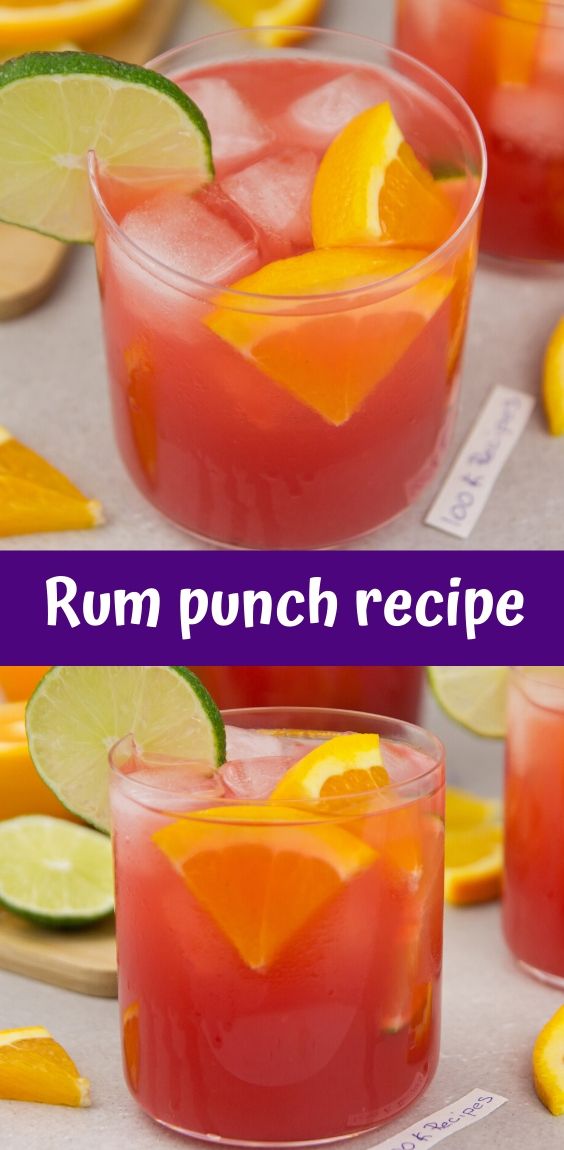Rum Punch Recipe L™ Fast Easy 0045