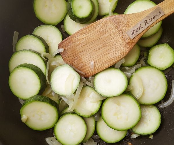 Easy Sautéed Zucchini and Onions l {with Parmesan}