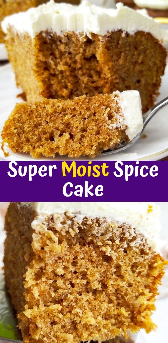 Super Moist Spice Cake Recipe l ® {From Scratch}