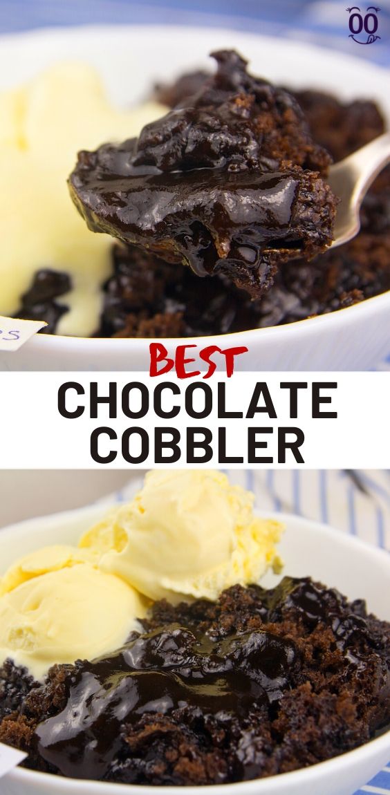 Easy Old-Fashioned Chocolate cobbler Recipe - Pinterest recipes