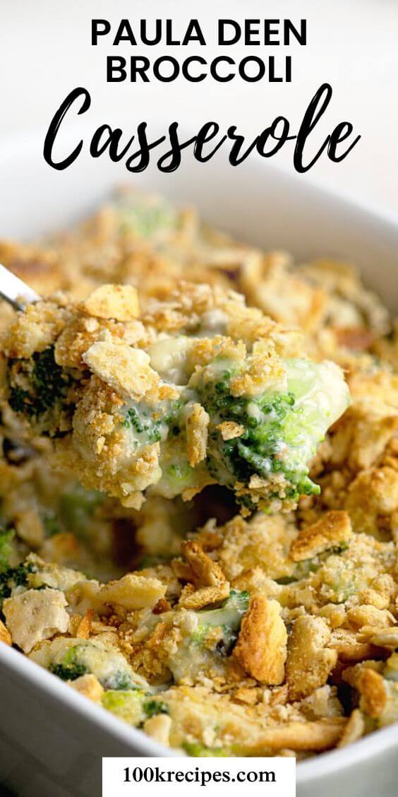 Paula Deen Broccoli Casserole (with Cream Of Mushroom Soup)