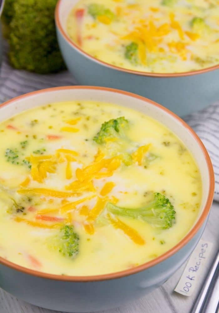 The Best broccoli cheese soup Recipe