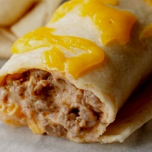 Cheesy Taco Pockets Recipe - 100kRecipes