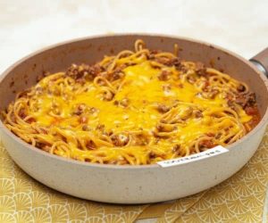 One Pot Taco Spaghetti Recipe - 100KRecipes