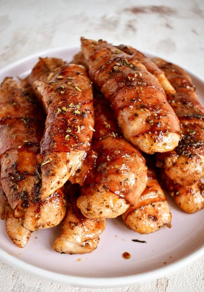 BACON-WRAPPED CHICKEN TENDERS