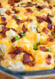 Chicken Bacon Ranch Casserole with Potatoes : How to Make it.