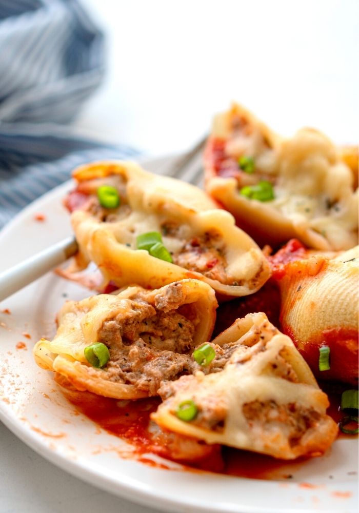 Easy Stuffed Pasta Shells with Ground Beef Recipe