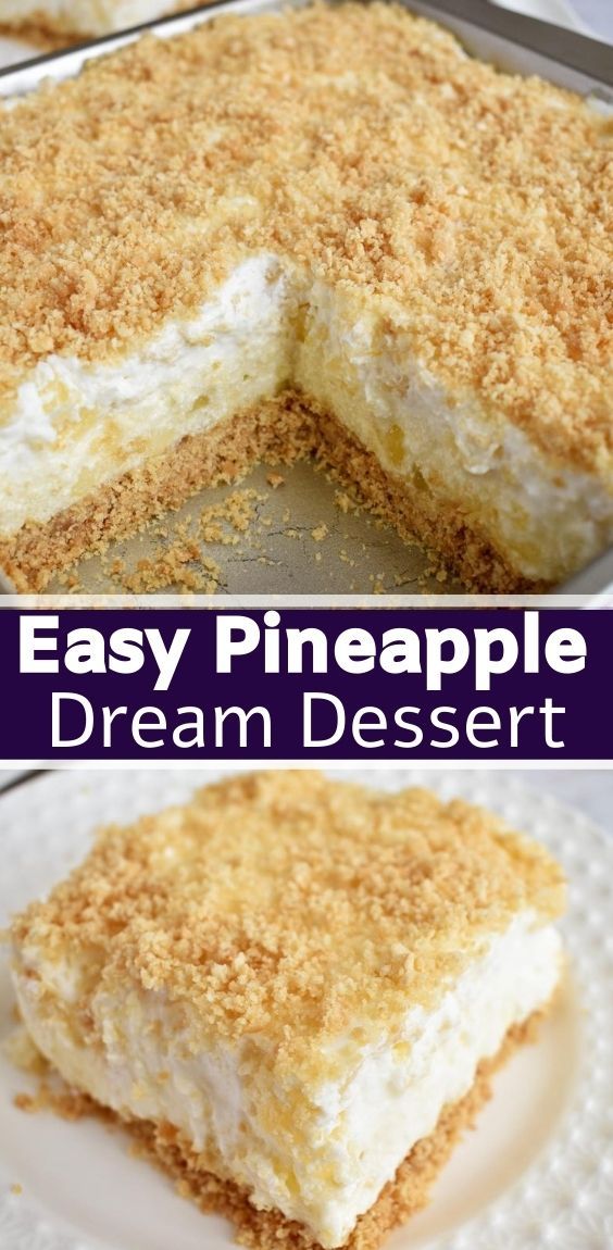 Pineapple dream dessert