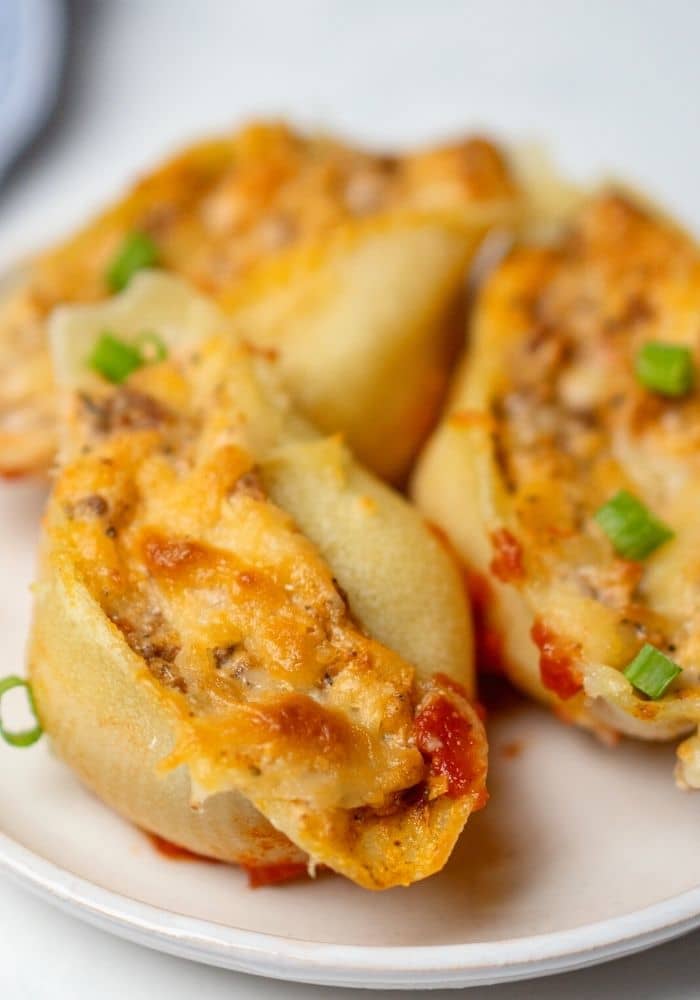 Easy Stuffed Pasta Shells with Ground Beef Recipe