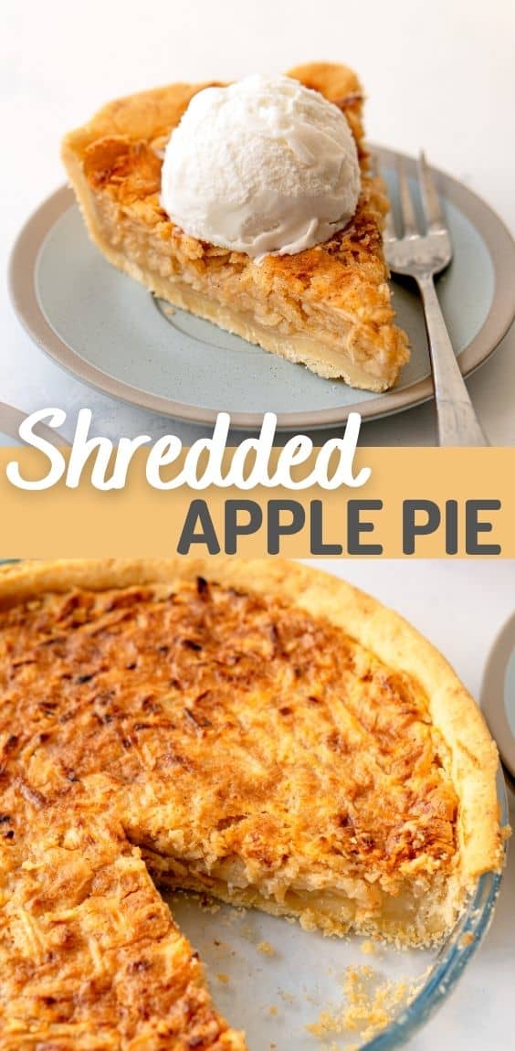 Unbelievably Good Shredded Apple Pie