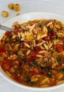 Italian Sausage Soup | 100K Recipes