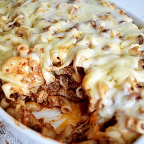 Cheesy Hamburger Casserole - | 100K Recipes