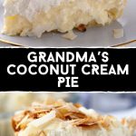 Grandma’s Coconut Cream Pie