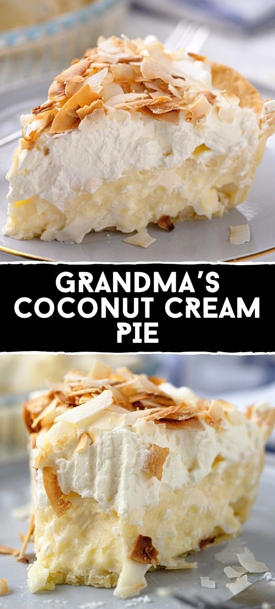 Grandma’s Coconut Cream Pie