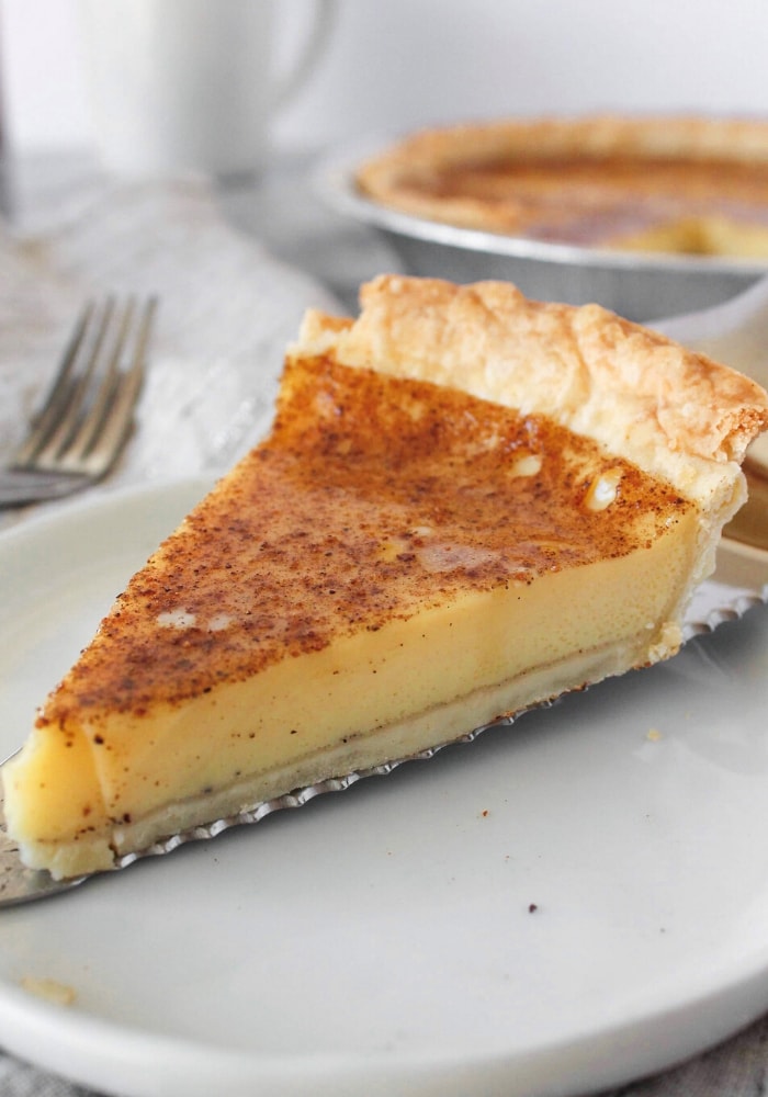 Old Fashioned Custard Pie Recipe | 100K Recipes