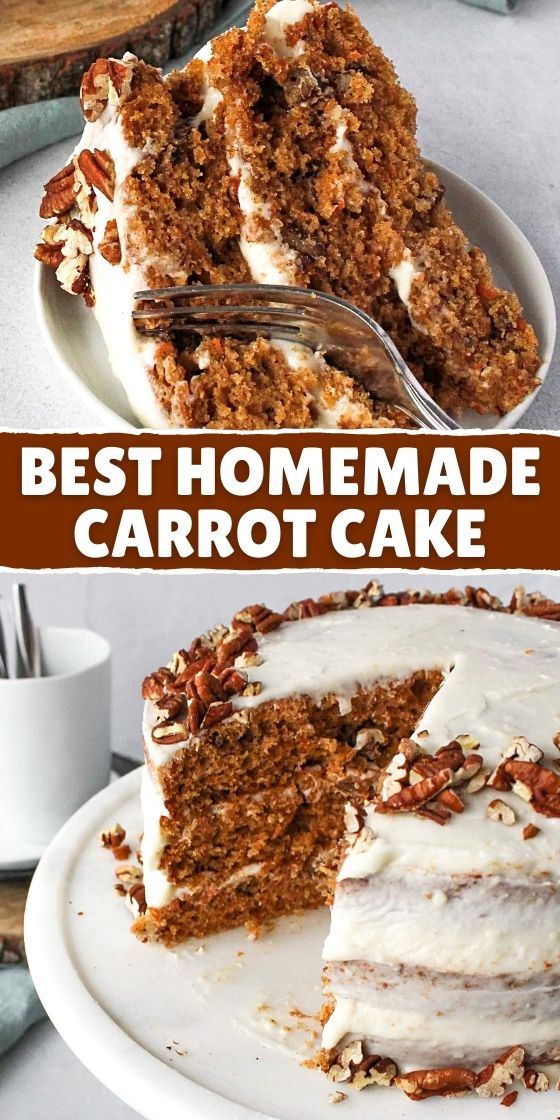 BEST HOMEMADE CARROT CAKE
