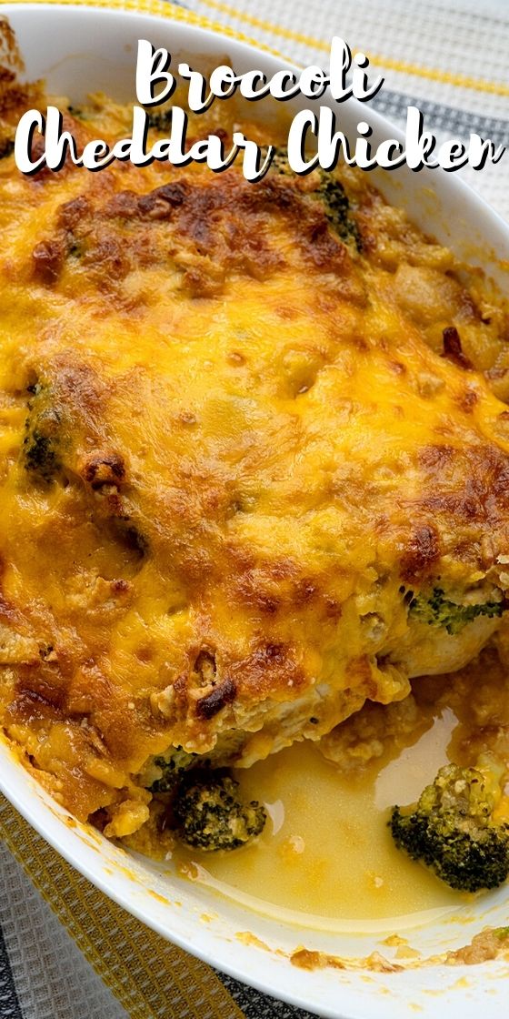 Easy Broccoli Cheddar Chicken Recipe {100K Recipes}