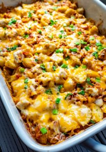 Chicken Bacon Ranch Casserole With Potatoes