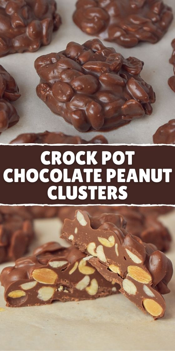CROCK POT CHOCOLATE PEANUT CLUSTERS