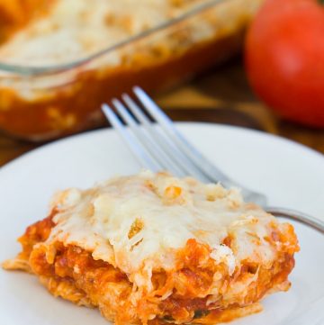 Easy Chicken Parmesan Casserole Without Pasta