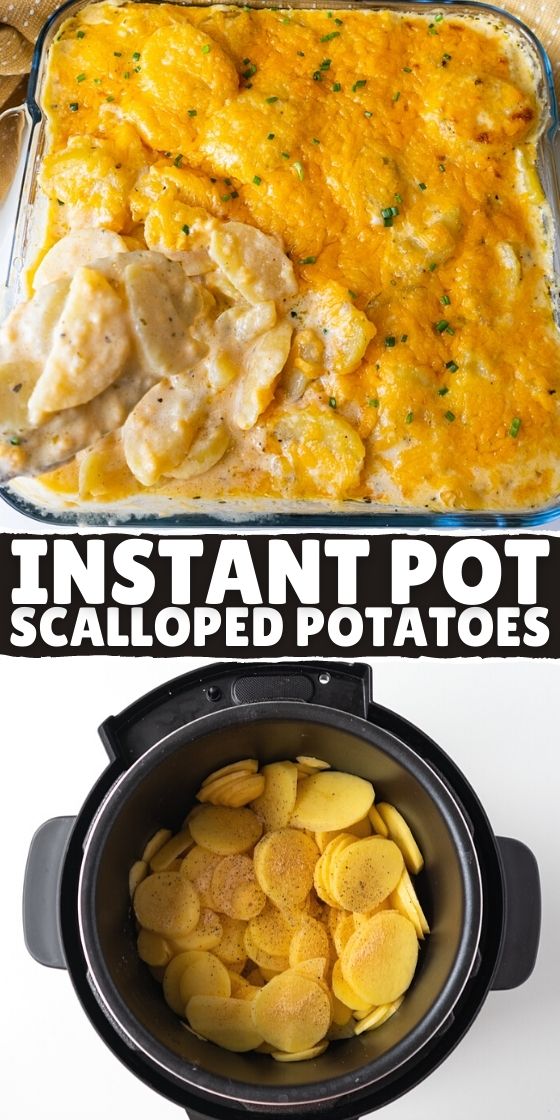 Instant Pot Scalloped Potatoes