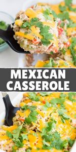 Easy Mexican Casserole with Ground Beef