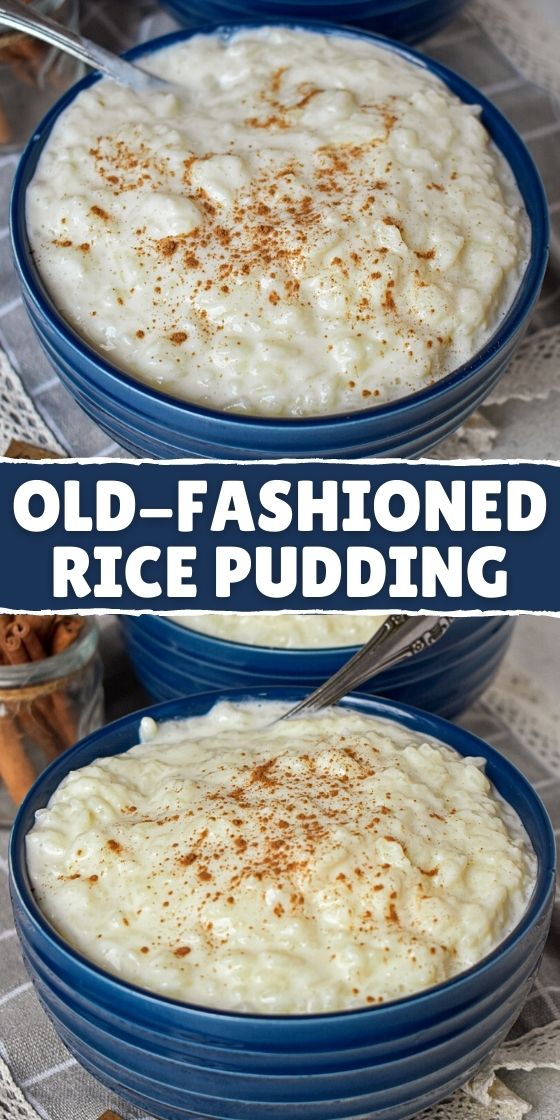 BEST Old-Fashioned Rice Pudding Recipe