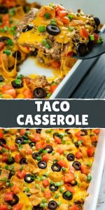 Ground Beef Taco Casserole Recipe | 100K Recipes