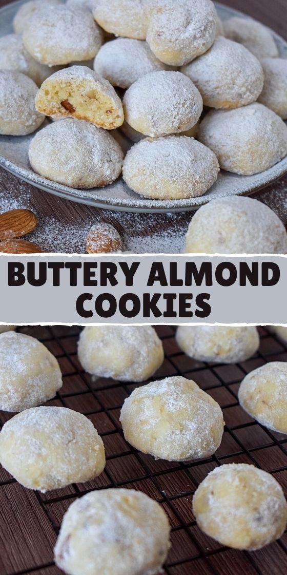 Buttery Almond Cookies