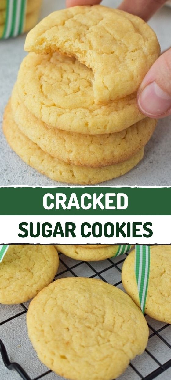 Cracked Sugar Cookies