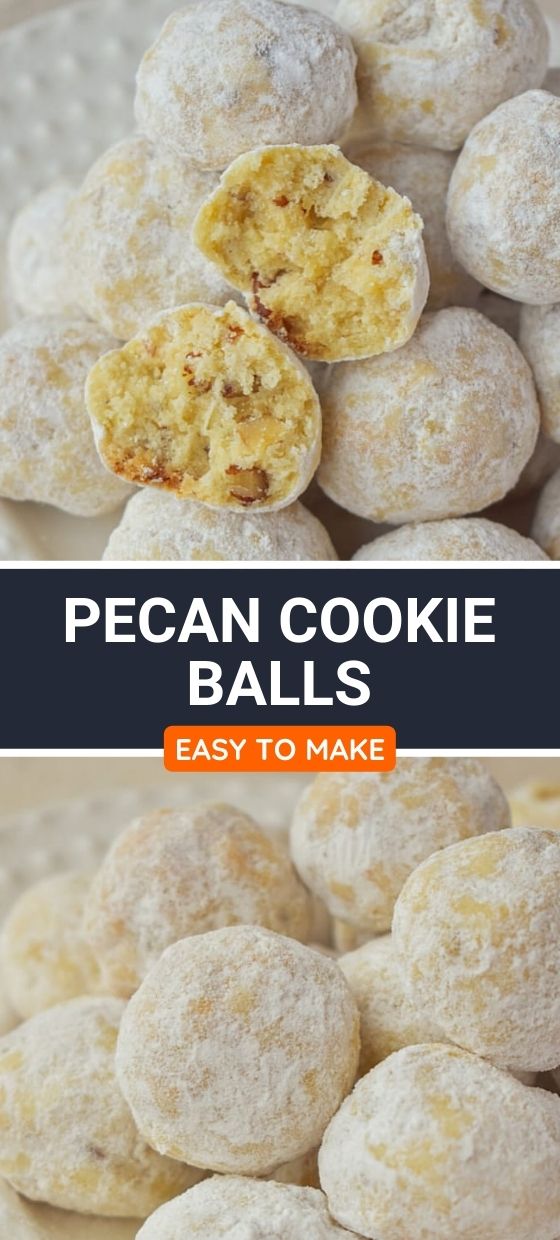 Pecan Cookie Balls