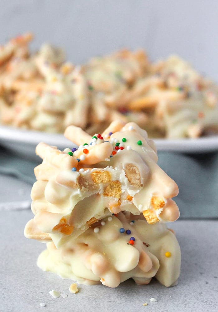 3 - Ingredient White Chocolate Haystacks Recipe Flavours That Go With White Chocolate